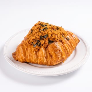 Salted Egg Yolk & Pork Floss Croissant