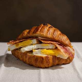 Bacon, Egg, and Cheese Croissant