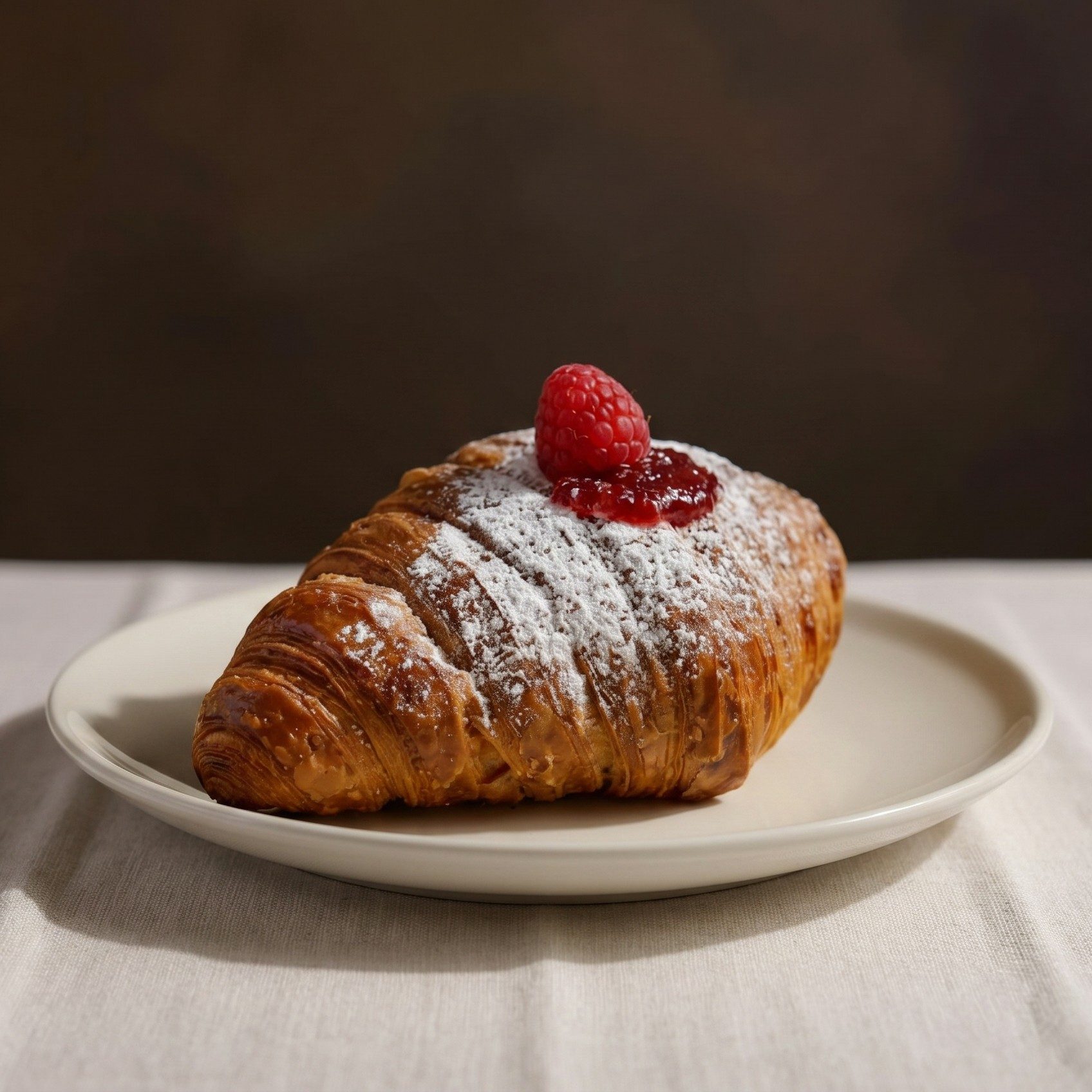 Raspberry Croissant.