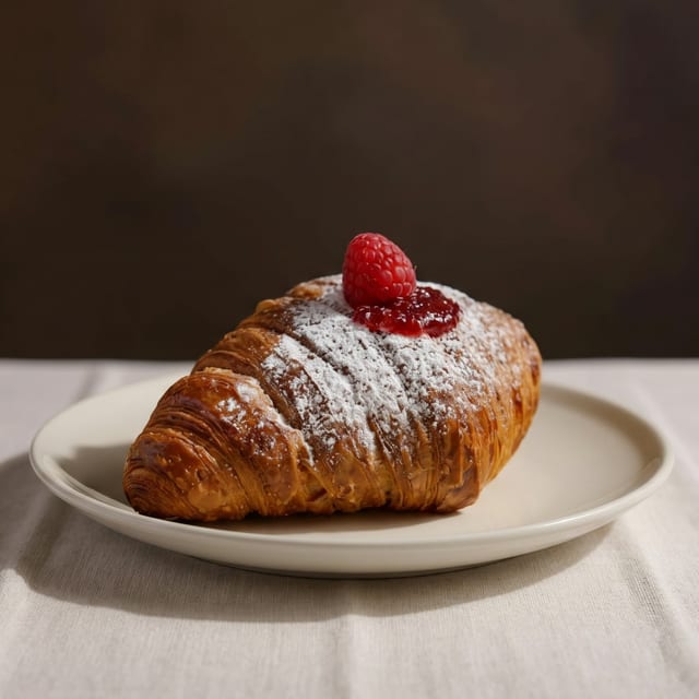 Raspberry Croissant.