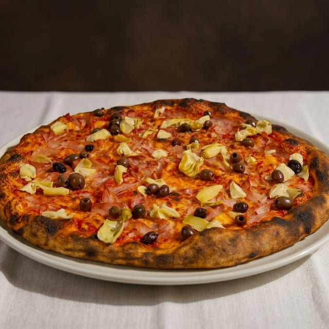 Capricciosa Pizza.