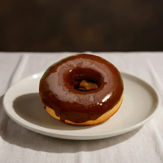 Dark Chocolate Doughnut.