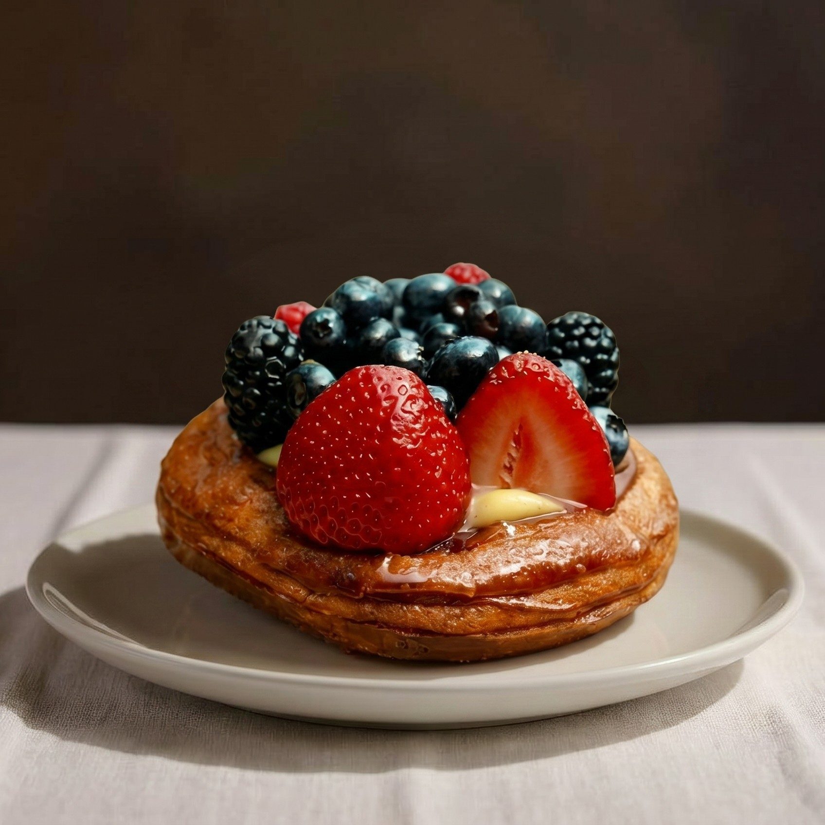 Mixed Berry Croissant.