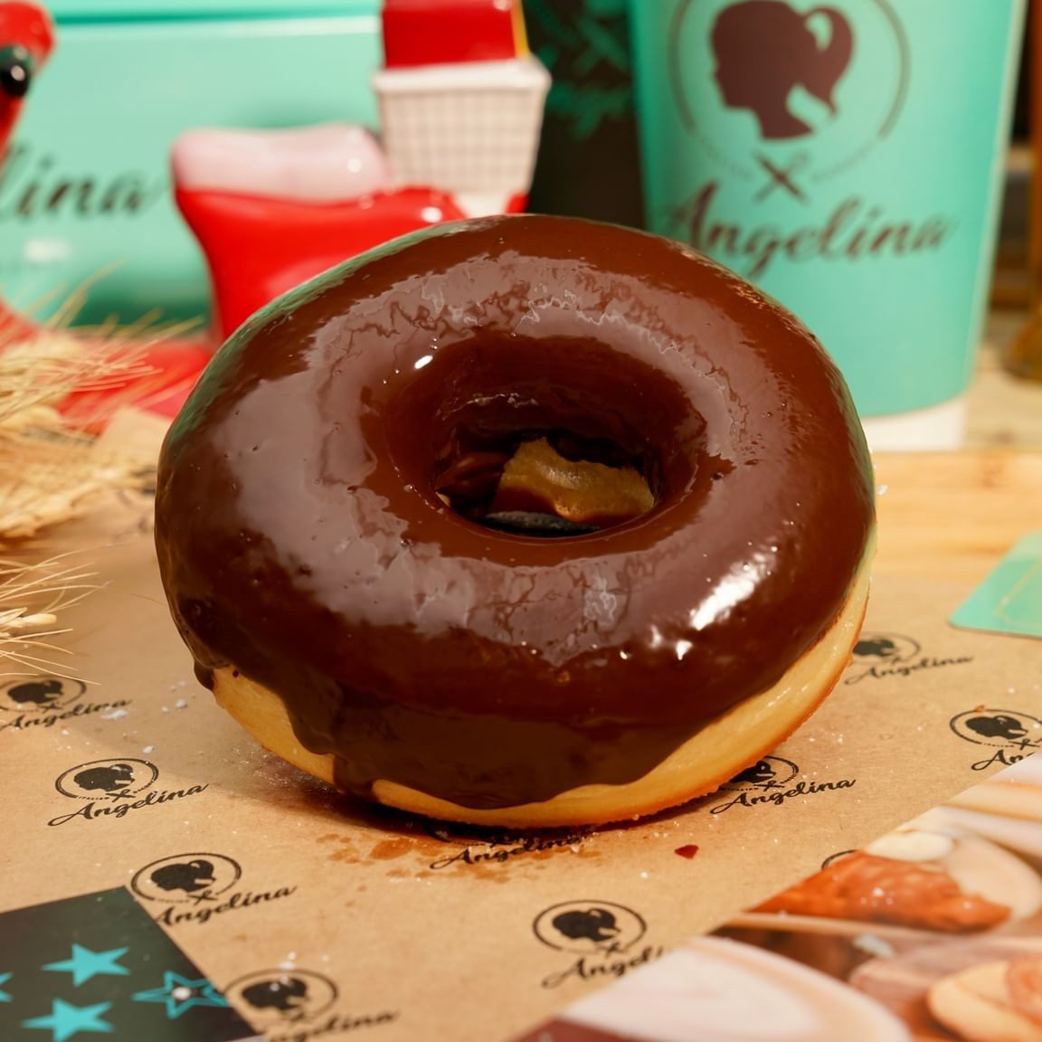 Dark Chocolate Doughnut.