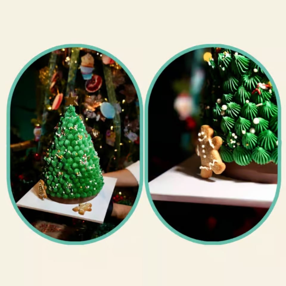 Christmas Tree Cake