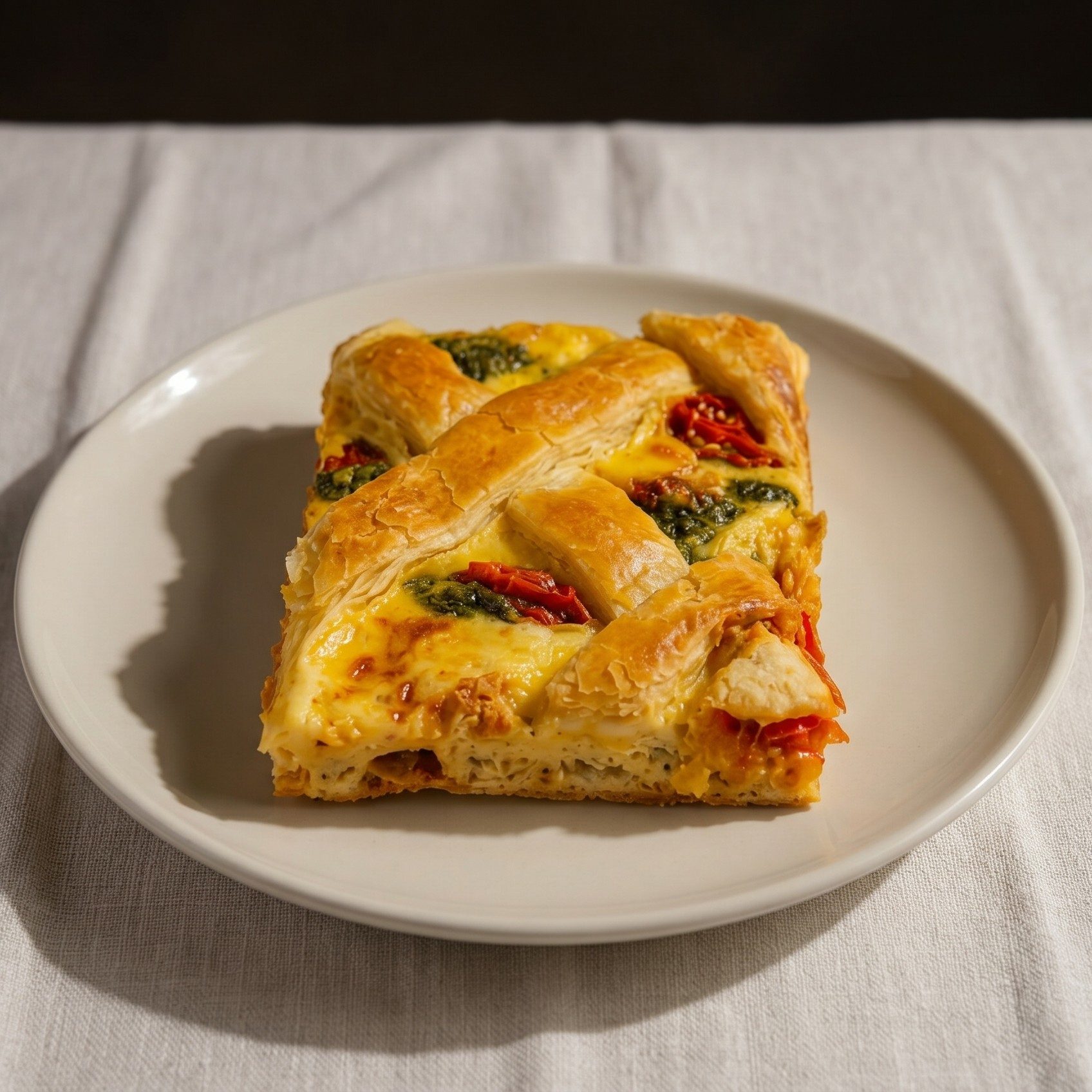 Pesto & Tomato Focaccia.