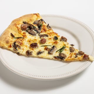 Porcini and Fennel Sausage Pinsa