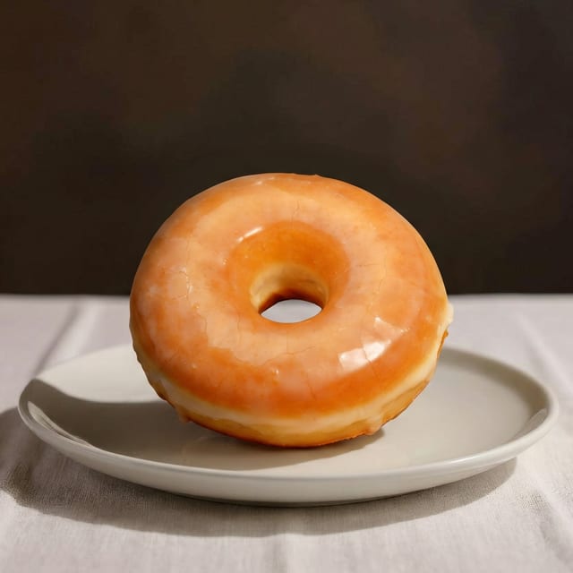 Glazed Doughnut.