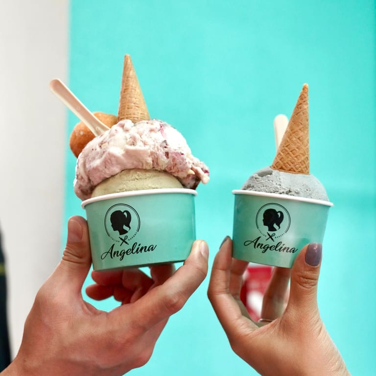 Gelato at Angelina Bakery