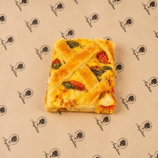 Pesto and Tomato Focaccia