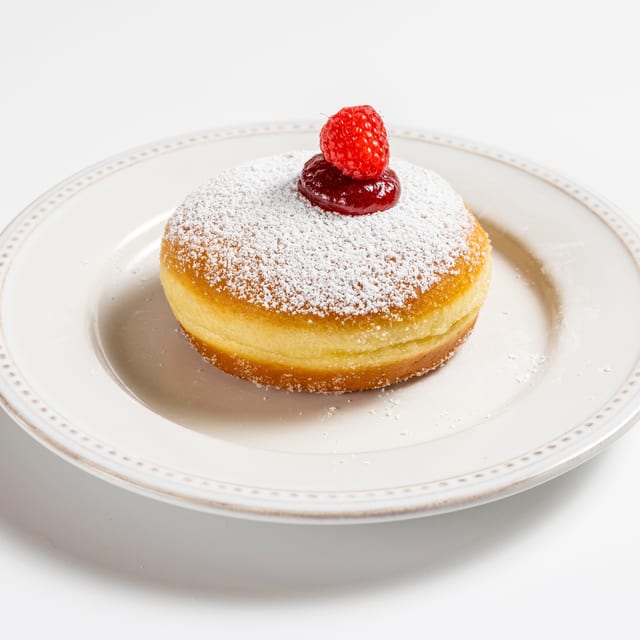 Raspberry Bombolone.