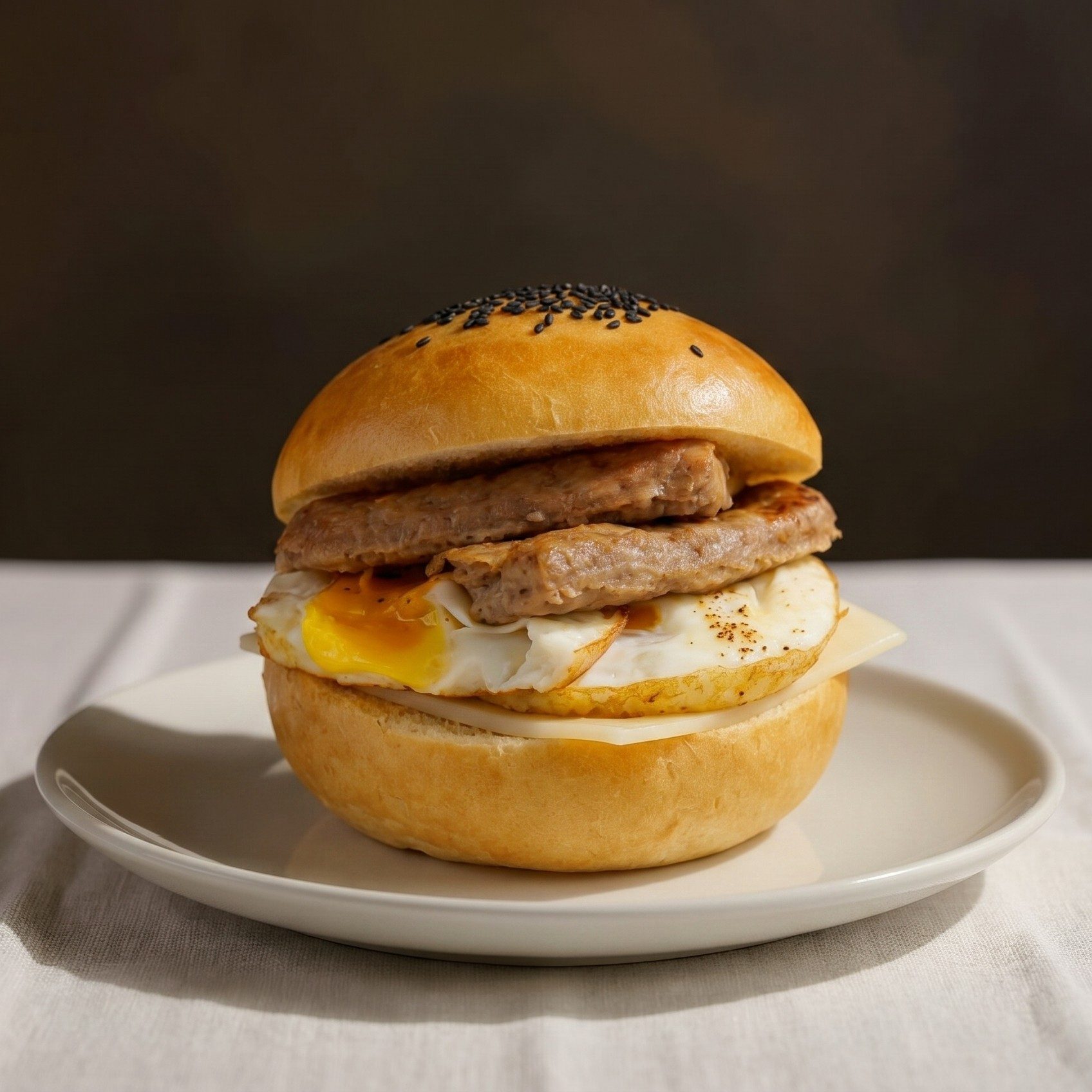 Sausage, Egg & Cheese Sandwich.