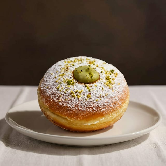 Pistachio Bombolone.