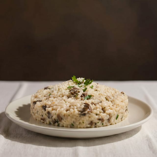 Mushroom Risotto.
