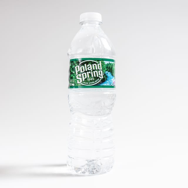 Poland Spring Water.