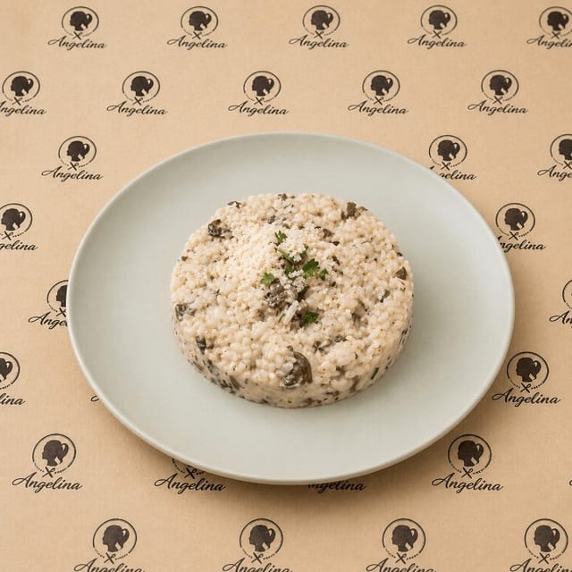 Mushroom Risotto.