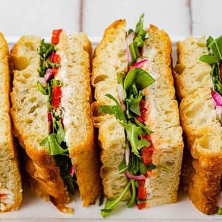 Mixed Baby Focaccia Sandwich Platter