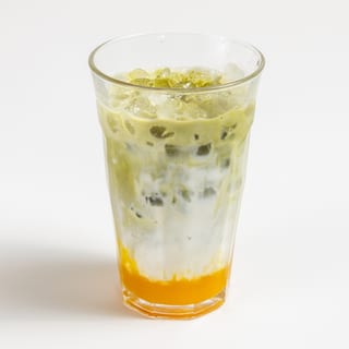 Mango Matcha Latte