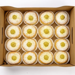 Pistachio Baby Bomboloni Platter
