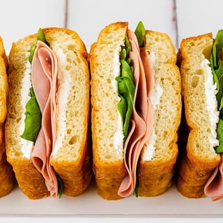 Mortadella Baby Focaccia Sandwich Platter