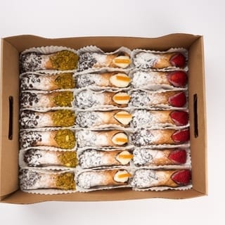 Mixed Baby Cannoli Platter