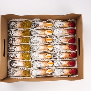 Mixed Baby Cannoli Platter