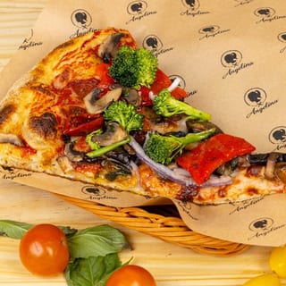 Roasted Veggie "Supreme" Pizza - Slice