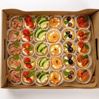 Mixed Baby Tart Platter