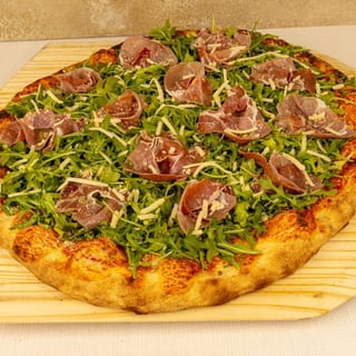 Prosciutto and Arugula Pizza - Whole