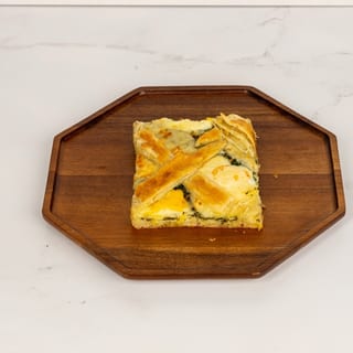 Egg and Spinach Focaccia