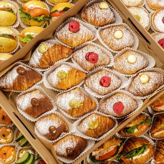 Mixed Baby Croissant Platter