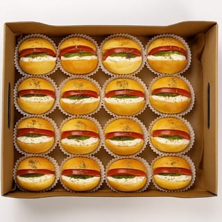 Caprese Baby Brioche Platter